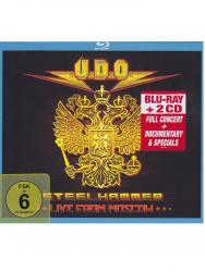 U.D.O. - STEELHAMMER, LIVE FROM MOSCOW (BD+2CD)
