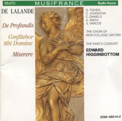 LALANDE \HIGGINBOTTOM - DE PROFUNDIS \CONFITEBOR \MISERERE