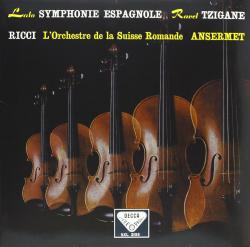 LALO\RAVEL - SYMPHONIE ESPAGNOLE\TZIGANE\R.RICCI (LP)