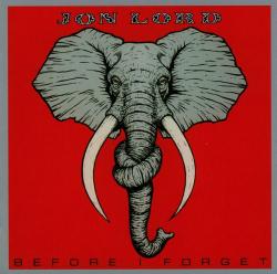 LORD,JON - BEFORE I FORGET