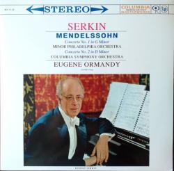 MENDELSSOHN - PIANO CON 1, 2 \ SERKIN \ ORMANDY (LP)