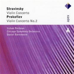 STRAVINSKY/PROKOFIEV/PERLAMN - VIOLIN CONCERTOS