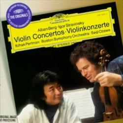 BERG \STRAVINSKY \PERLMAN - VIOLIN CONCERTOS