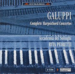 GALUPPI - COMPLETE HARPSICHORD CONCERTOS/R.Peiretti(2CD)