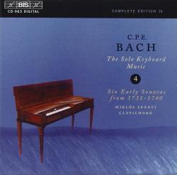 BACH,C.P.E. - SOLO KEYBOARD 4