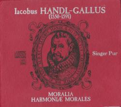 HANDL-GALLUS - MORALIA HARMONIAE MORALES, Singer Pur (3CD&BOOK BOX)