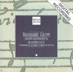 GALUPPI - SONATE PER CEMBALO 1/I.GREGOLETTO