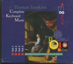 TOMKINS,THOMAS - COMPLETE KEYBOARD MUSIC (4CD)