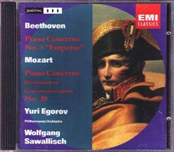 BEETHOVEN /MOZART /EGOROV /SAWALLISCH - Piano Concertos