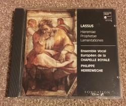 LASSUS - LAMENTATIONS DE JEREMIE