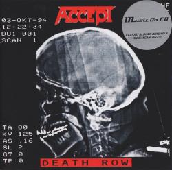 ACCEPT - DEATH ROW