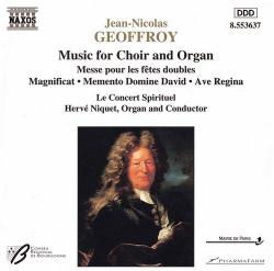 GEOFFROY - MUSIC FOR CHOIR AND ORGAN/Herve Niquet