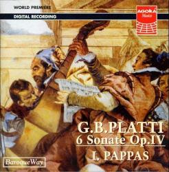 PLATTI - 6 SONATE PER CLAVICEMBALO/I.Pappas