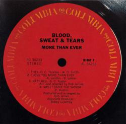 BLOOD, SWEAT & TEARS - MORE THAN EVER