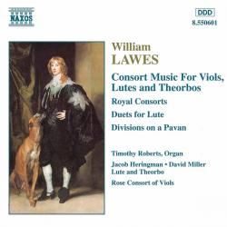 LAWES - CONSORT MUSIC FOR VIOLS,LUTES AND THEORBOS