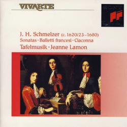 SCHMELZER - SONATAS/TAFELMUSIK/Jeanne Lamon