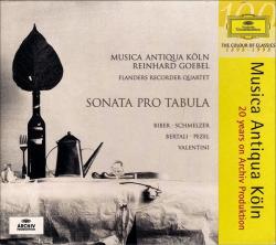 SONATA TRIO TABULA - MUSICA ANTIQUA KILN/Reinhard Goebel