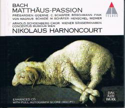 BACH, J.S. - MATTHAUS-PASSION/Nikolaus Harnoncourt (3CD) SALE