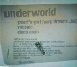 UNDERWORLD - PEARL'S GIRL (2CD) SALE