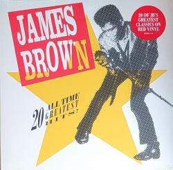 BROWN,JAMES - 20 ALL TIME GREATEST HITS! (2LP) red