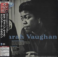VAUGHAN,SARAH - SARAH VAUGHAN with CLIFFORD BROWN (LP) JAP