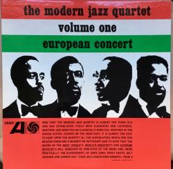 MODERN JAZZ QUARTET - EUROPEAN CONCERT VOL.1 (LP) US 1960