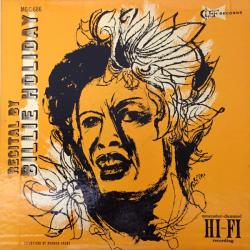 HOLIDAY,BILLIE - RECITAL BY BILLIE HOLIDAY (LP)