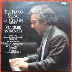 CHOPIN - PIANO MUSIC OF CHOPIN/VLADIMIR ASHKENAZY (LP) HOL 1981