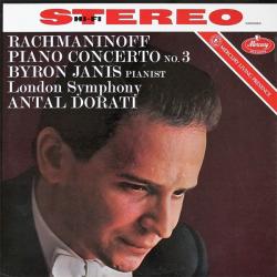 RACHMANINOFF - PIANO CONCERTO 3/Byron Janis (LP)