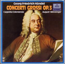 HANDEL - CONCERTI GROSSI OP.3/A.Wenzinger (LP)