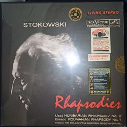 STOKOWSKI - RHAPSODIES/LISZT/ENESCO (LP) ABC REC