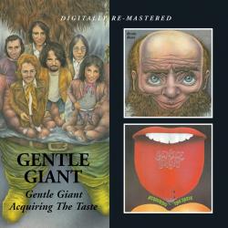 GENTLE GIANT - GENTLE GIANT / ASQUIRING THE TASTE (2CD) UK