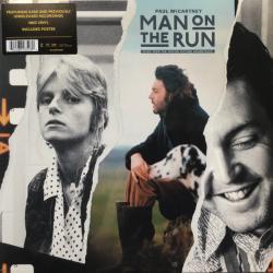 McCARTNEY,PAUL - MAN ON THE RUN (LP) with poster