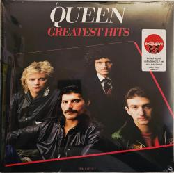 QUEEN - GREATEST HITS (2LP) LTD. ruby blend color