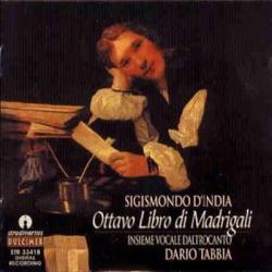 D INDIA,SIGISMONDO - OTTAVO LIBRO DI MADRIGALI\D.TABBIA