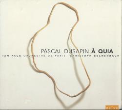 DUSAPIN - 7 ETUDES \A QUIA \DISCOURS... (2CD,DVD)