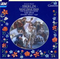 EBERLIN \ALLWOOD \WHITTON - SACRED CHORAL MUSIC