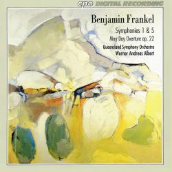 FRANKEL - SYMPHONIES 1, 5, OVERTURE "MAY DAY"